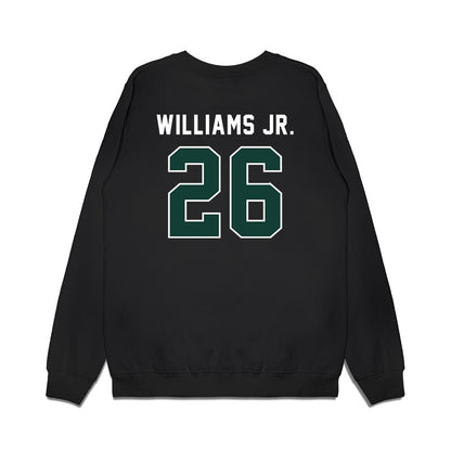 Michigan State - NCAA Football : Cedric Williams Jr. - Vintage Helmet Premium Crewneck Sweatshirt-1