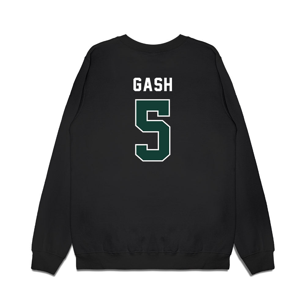 Michigan State - NCAA Football : Samson Gash - Vintage Helmet Premium Crewneck Sweatshirt-1