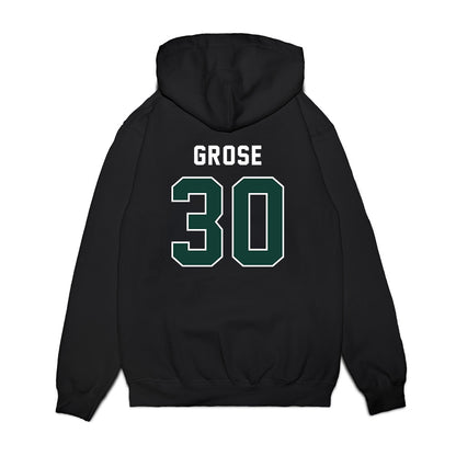 Michigan State - NCAA Football : Aveon Grose - Vintage Helmet Premium Hooded Sweatshirt-1