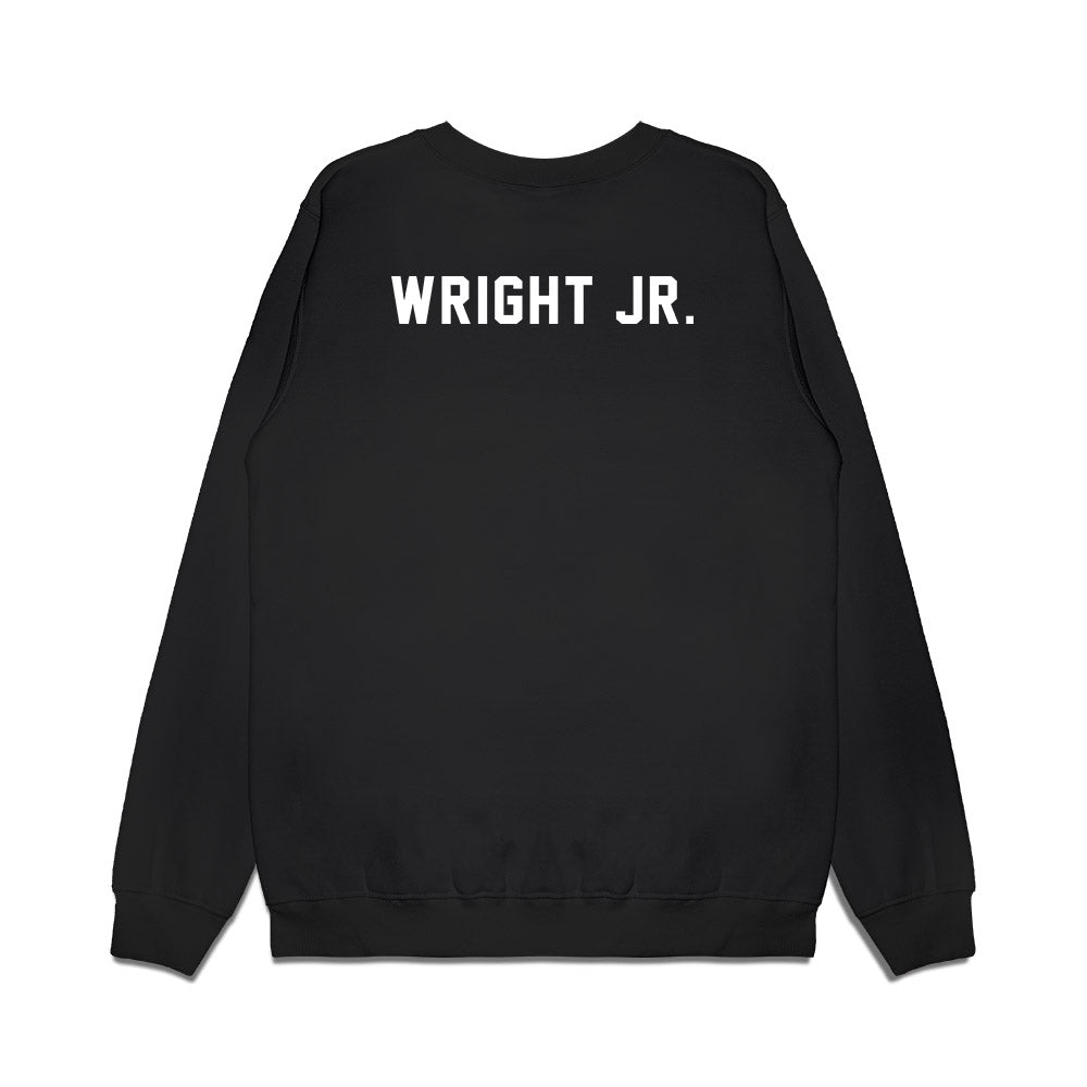 Michigan State - NCAA Football : Robert Wright Jr. - Vintage Helmet Premium Crewneck Sweatshirt-1