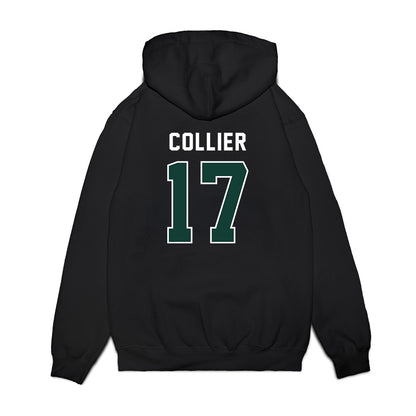 Michigan State - NCAA Football : Braylon Collier - Vintage Helmet Premium Hooded Sweatshirt-1