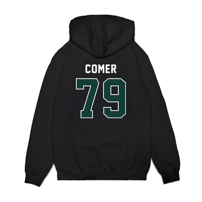 Michigan State - NCAA Football : Tristan Comer - Vintage Helmet Premium Hooded Sweatshirt-1
