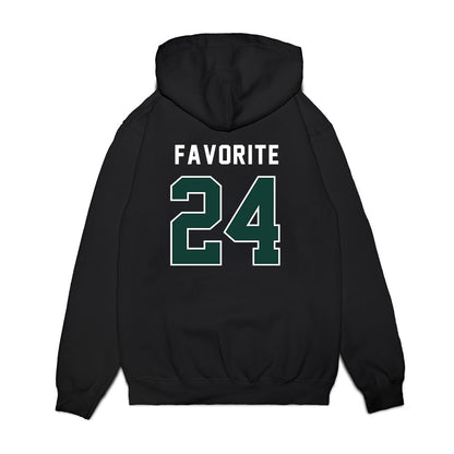 Michigan State - NCAA Football : Jeremiah Favorite - Vintage Helmet Premium Hooded Sweatshirt-1