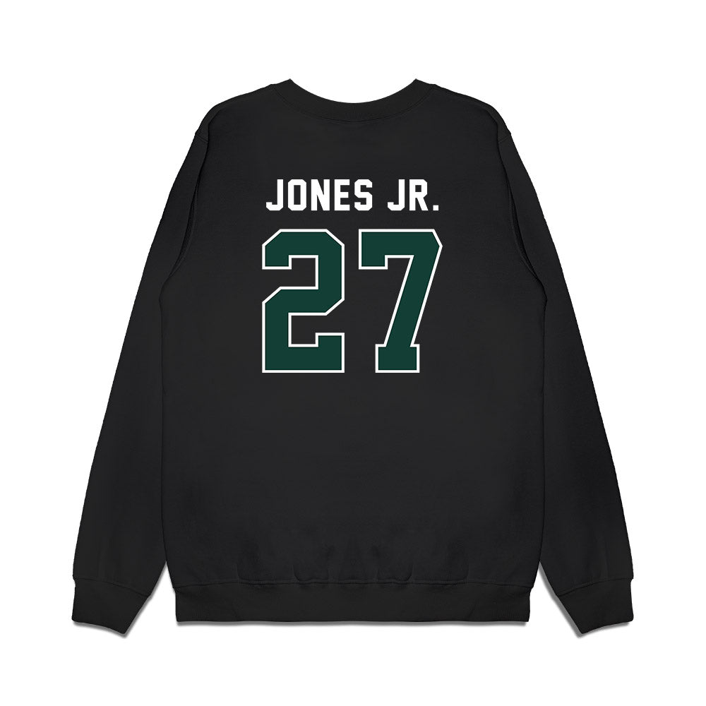 Michigan State - NCAA Football : Darrin Jones Jr. - Vintage Helmet Premium Crewneck Sweatshirt-1