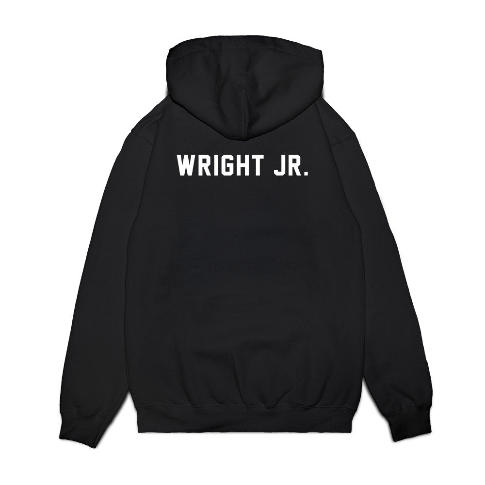 Michigan State - NCAA Football : Robert Wright Jr. - Vintage Helmet Premium Hooded Sweatshirt-1