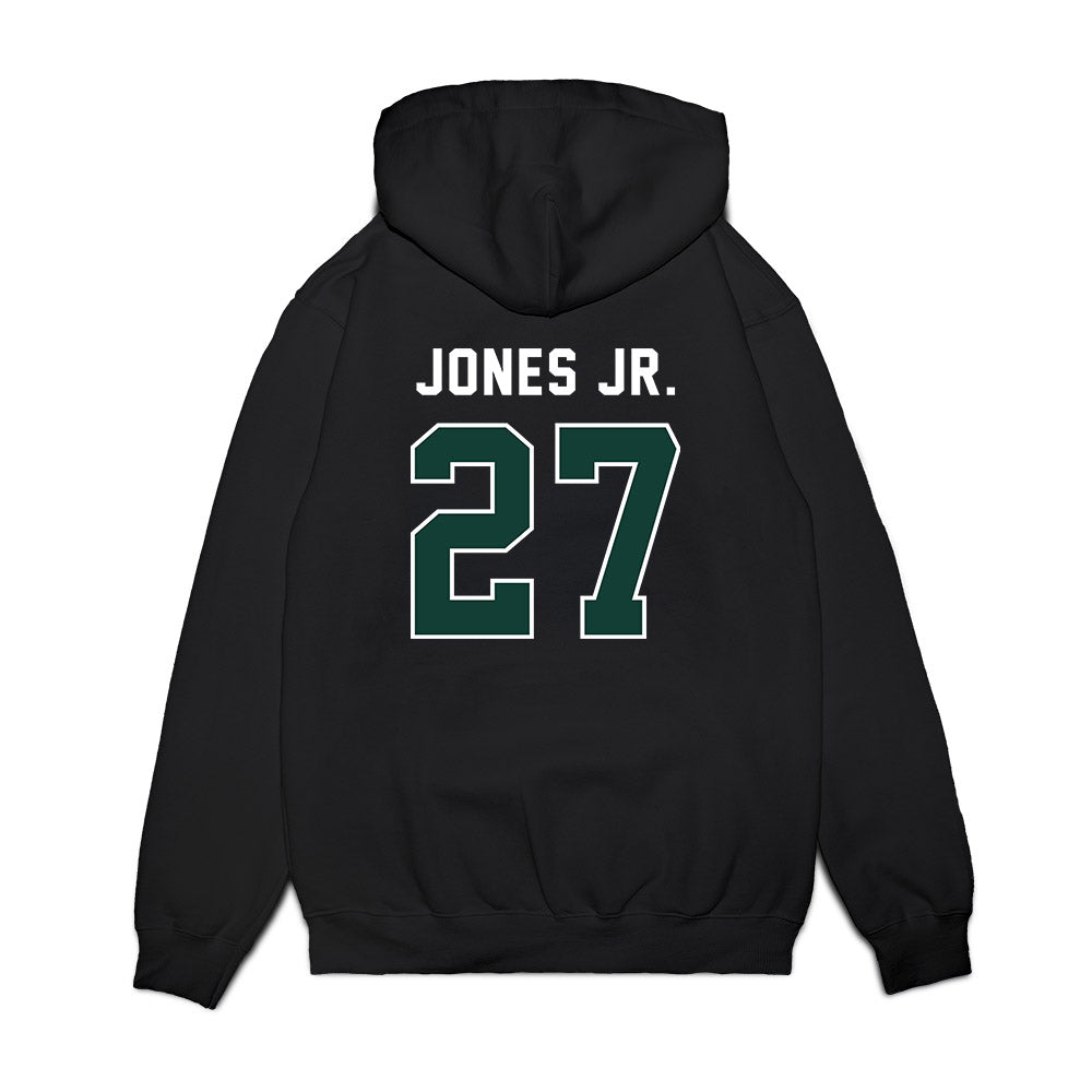 Michigan State - NCAA Football : Darrin Jones Jr. - Vintage Helmet Premium Hooded Sweatshirt-1