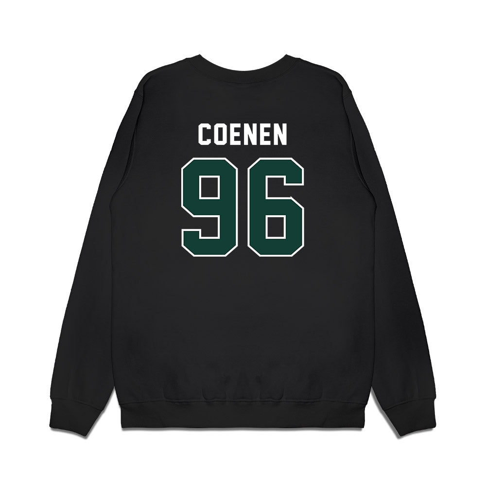 Michigan State - NCAA Football : Eli Coenen - Vintage Helmet Premium Crewneck Sweatshirt-1