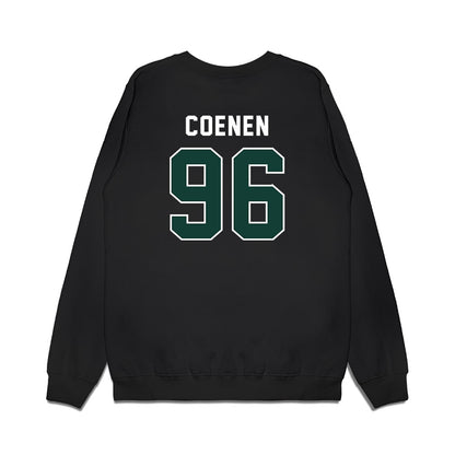 Michigan State - NCAA Football : Eli Coenen - Vintage Helmet Premium Crewneck Sweatshirt-1