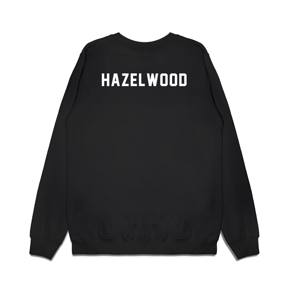 Michigan State - NCAA Football : Carlos Hazelwood - Vintage Helmet Premium Crewneck Sweatshirt-1