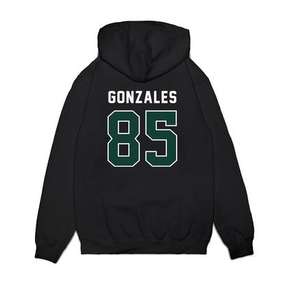 Michigan State - NCAA Football : Stephen Gonzales - Vintage Helmet Premium Hooded Sweatshirt-1