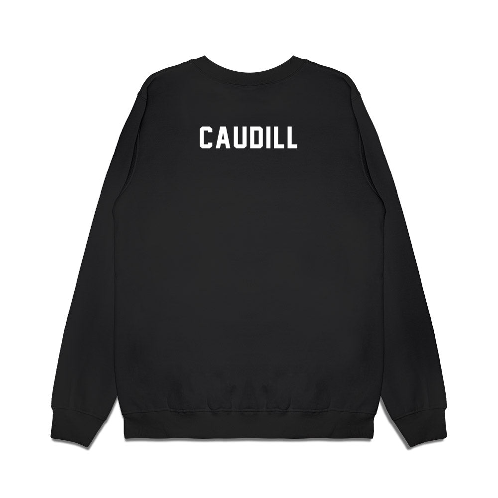 Michigan State - NCAA Football : Joe Caudill - Vintage Helmet Premium Crewneck Sweatshirt-1