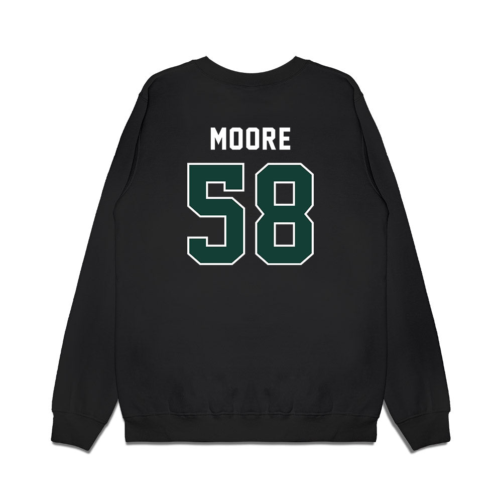 Michigan State - NCAA Football : Conner Moore - Vintage Helmet Premium Crewneck Sweatshirt-1