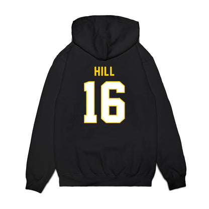 Iowa - NCAA Football : Ronnie Hill - Vintage Helmet Premium Hooded Sweatshirt-1