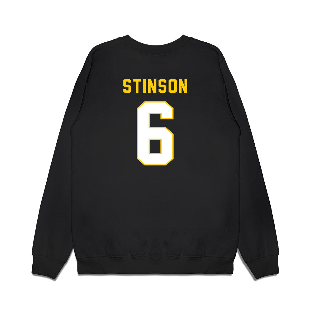 Iowa - NCAA Football : Xavier Stinson - Vintage Helmet Premium Crewneck Sweatshirt-1