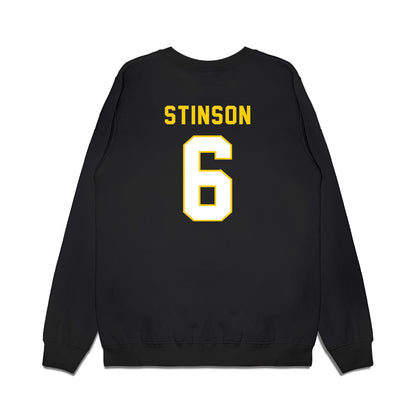 Iowa - NCAA Football : Xavier Stinson - Vintage Helmet Premium Crewneck Sweatshirt-1