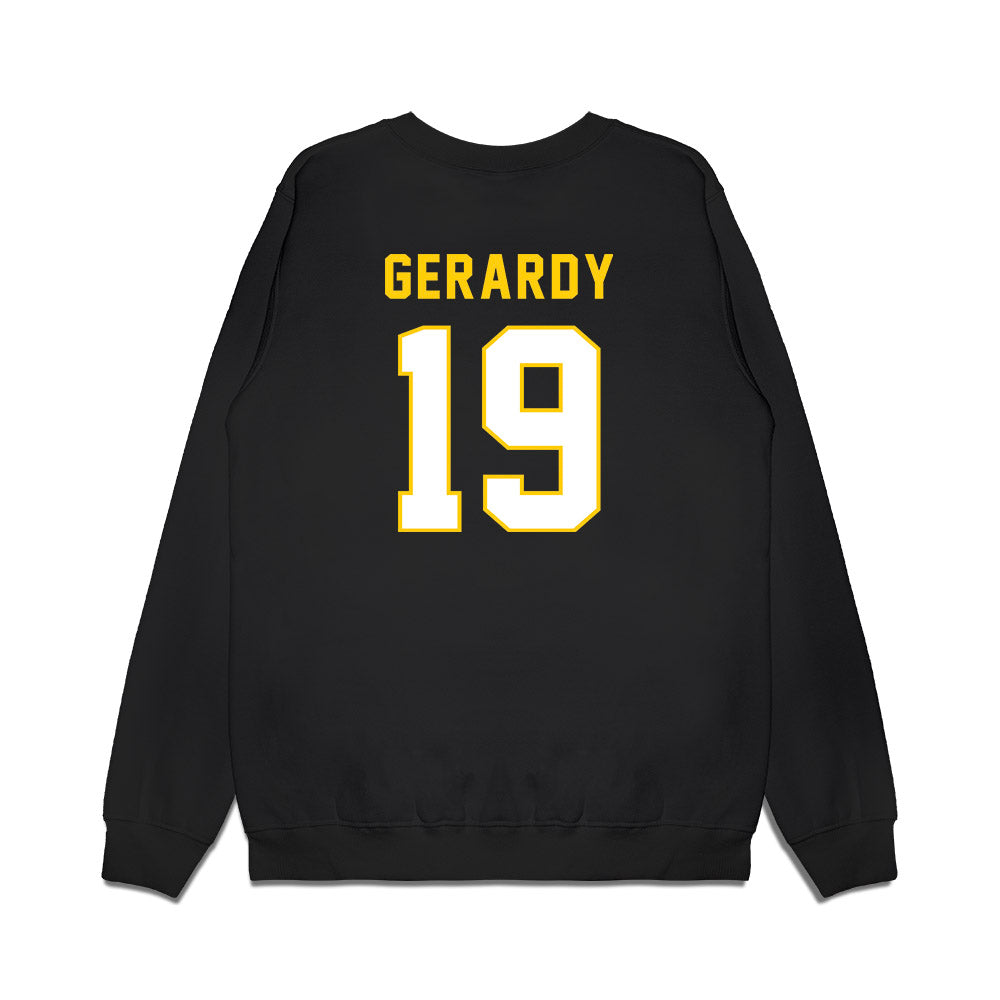 Iowa - NCAA Football : Kyler Gerardy - Vintage Helmet Premium Crewneck Sweatshirt-1
