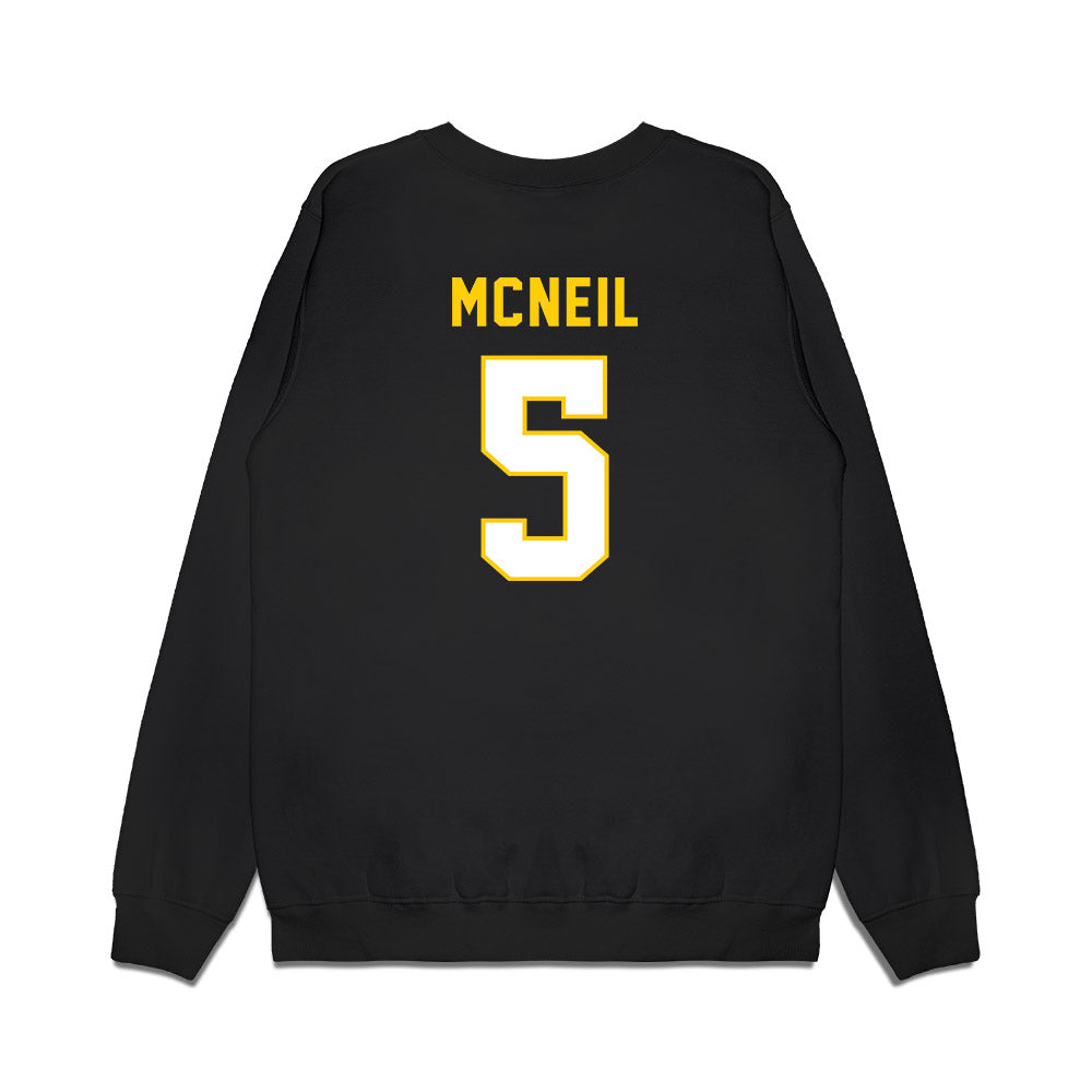 Iowa - NCAA Football : Nathan Mcneil - Vintage Helmet Premium Crewneck Sweatshirt-1