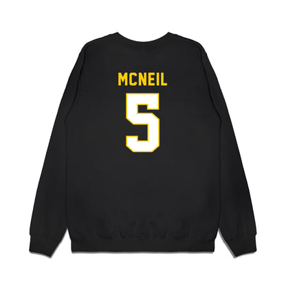 Iowa - NCAA Football : Nathan Mcneil - Vintage Helmet Premium Crewneck Sweatshirt-1