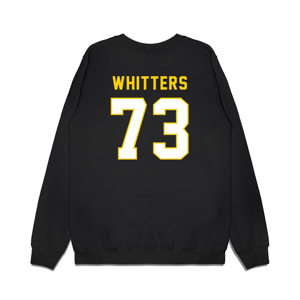 Iowa - NCAA Football : Colin Whitters - Vintage Helmet Premium Crewneck Sweatshirt-1