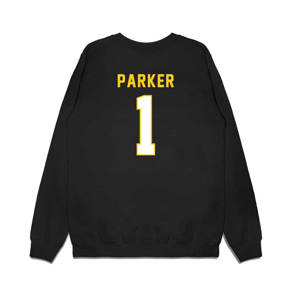 Iowa - NCAA Football : KJ Parker - Vintage Helmet Premium Crewneck Sweatshirt-1