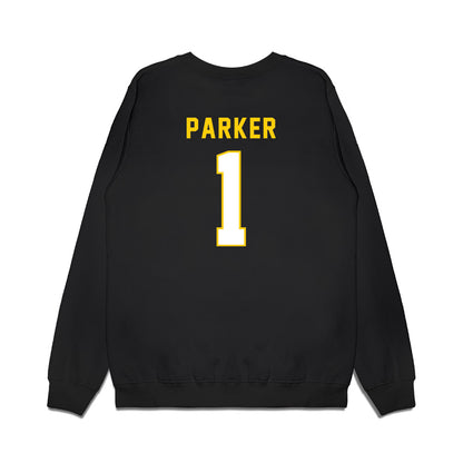 Iowa - NCAA Football : KJ Parker - Vintage Helmet Premium Crewneck Sweatshirt-1
