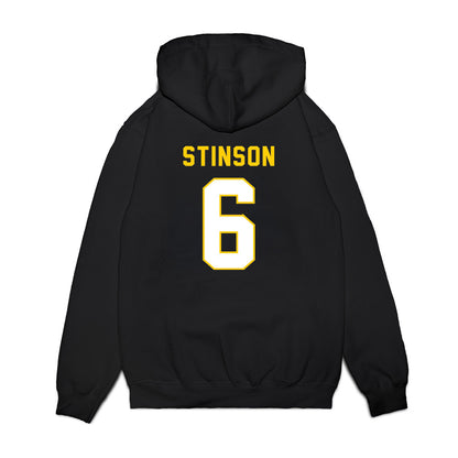 Iowa - NCAA Football : Xavier Stinson - Vintage Helmet Premium Hooded Sweatshirt-1