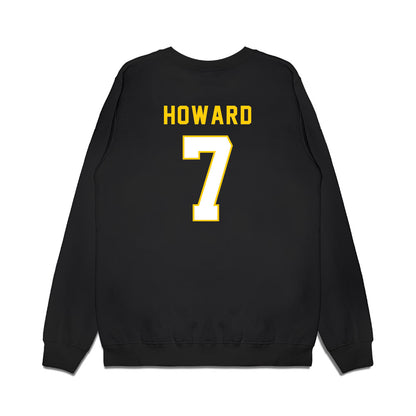 Iowa - NCAA Football : Dayton Howard - Vintage Helmet Premium Crewneck Sweatshirt-1