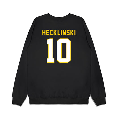 Iowa - NCAA Football : Jeremy Hecklinski - Vintage Helmet Premium Crewneck Sweatshirt-1