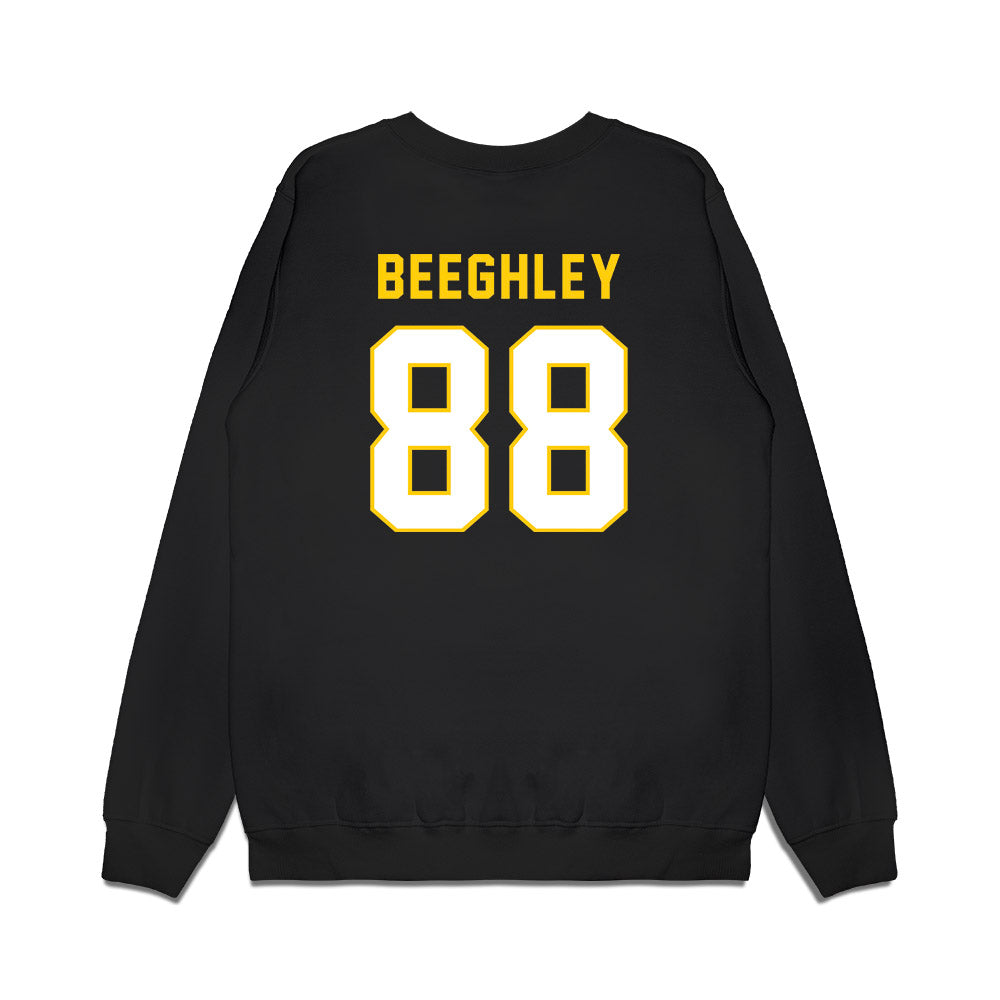 Iowa - NCAA Football : Lance Beeghley - Vintage Helmet Premium Crewneck Sweatshirt-1