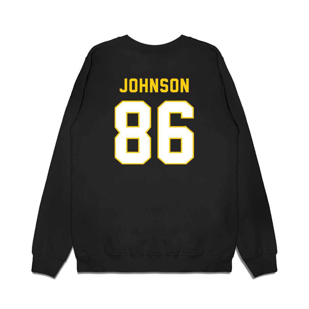 Iowa - NCAA Football : Eli Johnson - Vintage Helmet Premium Crewneck Sweatshirt-1