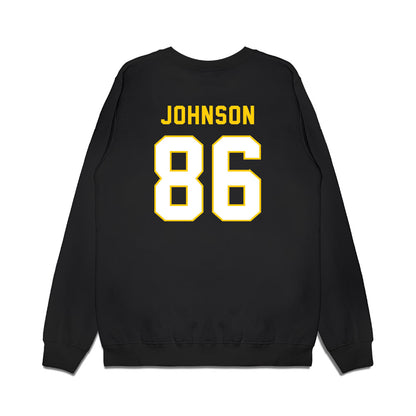 Iowa - NCAA Football : Eli Johnson - Vintage Helmet Premium Crewneck Sweatshirt-1