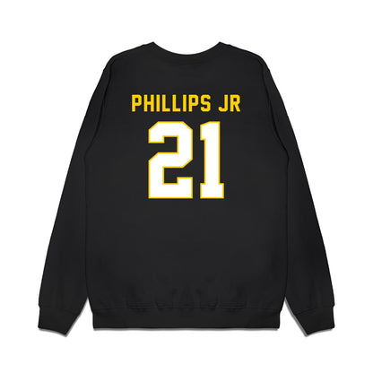 Iowa - NCAA Football : Lendon Phillips jr - Vintage Helmet Premium Crewneck Sweatshirt-1