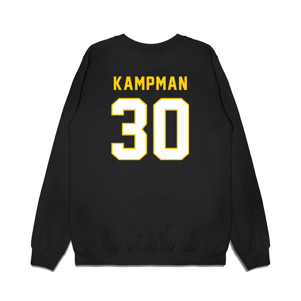Iowa - NCAA Football : Eli Kampman - Vintage Helmet Premium Crewneck Sweatshirt-1