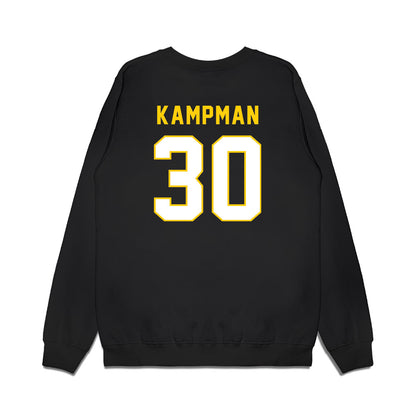 Iowa - NCAA Football : Eli Kampman - Vintage Helmet Premium Crewneck Sweatshirt-1