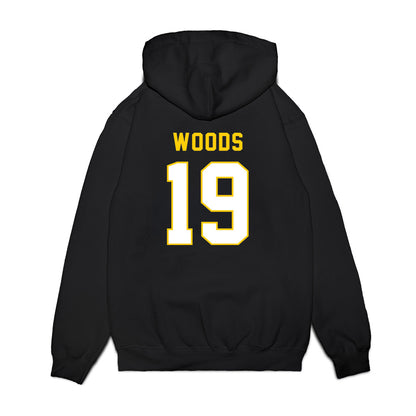 Iowa - NCAA Football : Mason Woods - Vintage Helmet Premium Hooded Sweatshirt-1