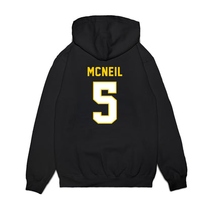 Iowa - NCAA Football : Nathan Mcneil - Vintage Helmet Premium Hooded Sweatshirt-1
