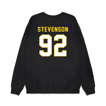 Iowa - NCAA Football : Brice Stevenson - Vintage Helmet Premium Crewneck Sweatshirt-1