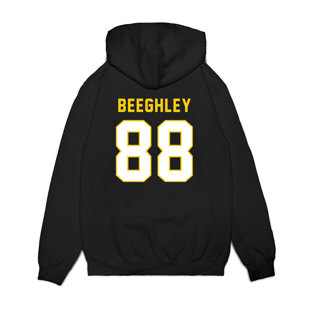 Iowa - NCAA Football : Lance Beeghley - Vintage Helmet Premium Hooded Sweatshirt-1