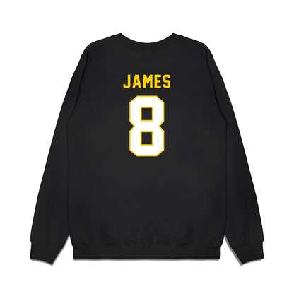 Iowa - NCAA Football : Evan James - Vintage Helmet Premium Crewneck Sweatshirt-1