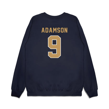 Georgia Tech - NCAA Football : Grady Adamson - Vintage Helmet Premium Crewneck Sweatshirt-1