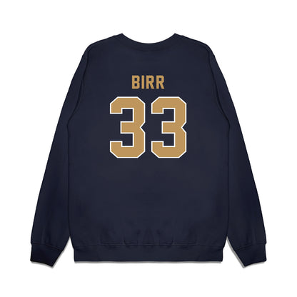 Georgia Tech - NCAA Football : Aidan Birr - Vintage Helmet Premium Crewneck Sweatshirt-1