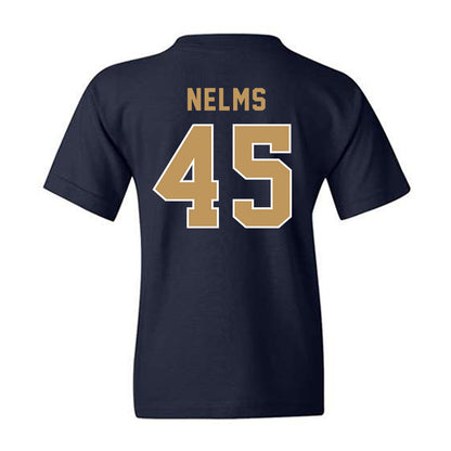 Georgia Tech - NCAA Football : Andrew Nelms - Vintage Helmet Youth T-Shirt-1