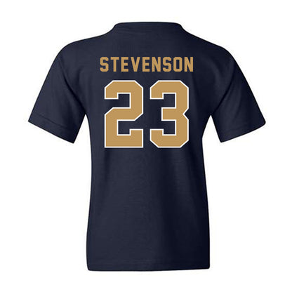 Georgia Tech - NCAA Football : Traeviss Stevenson - Vintage Helmet Youth T-Shirt-1