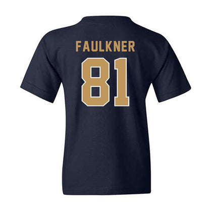 Georgia Tech - NCAA Football : Cal Faulkner - Vintage Helmet Youth T-Shirt-1