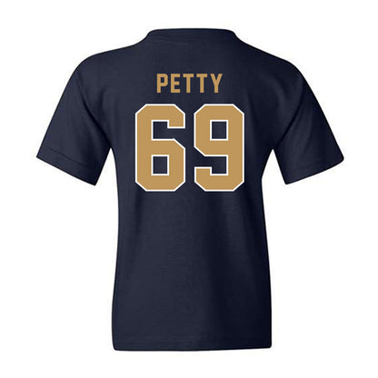 Georgia Tech - NCAA Football : Josh Petty - Vintage Helmet Youth T-Shirt-1
