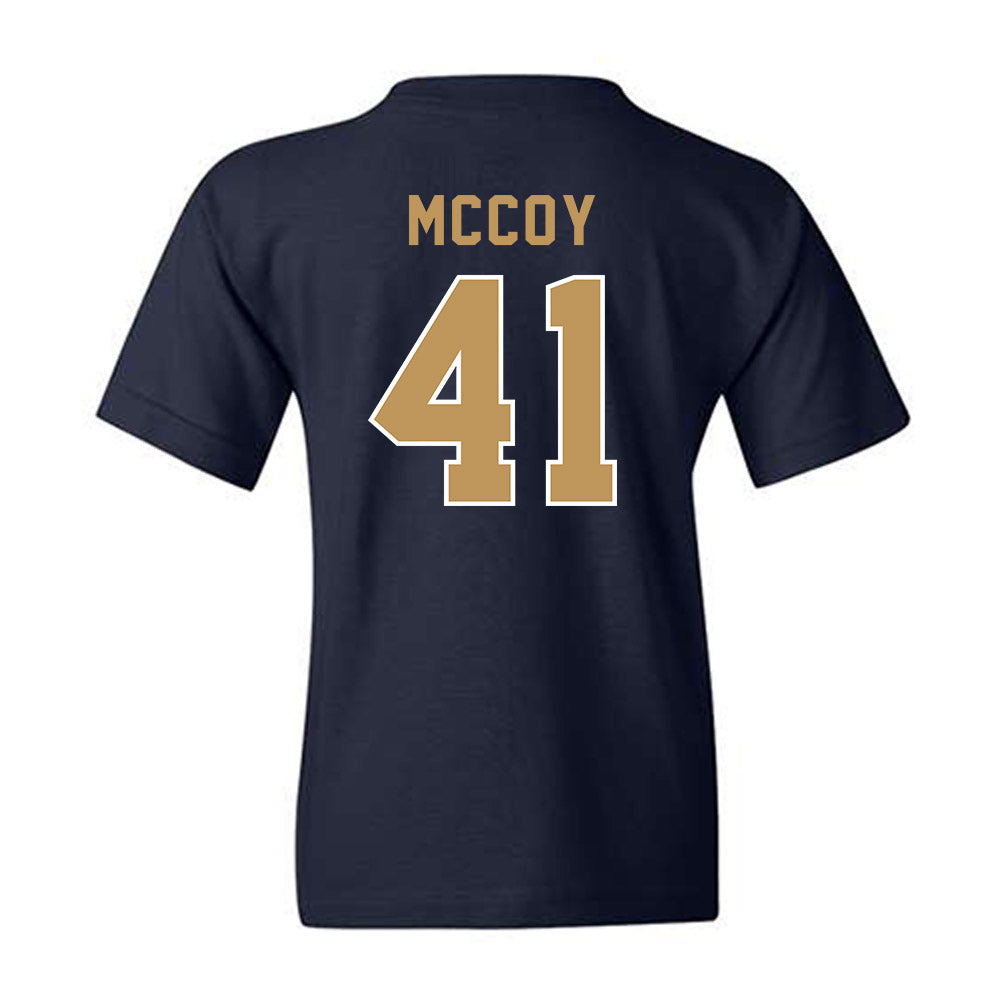 Georgia Tech - NCAA Football : Taje McCoy - Vintage Helmet Youth T-Shirt-1