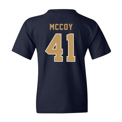 Georgia Tech - NCAA Football : Taje McCoy - Vintage Helmet Youth T-Shirt-1