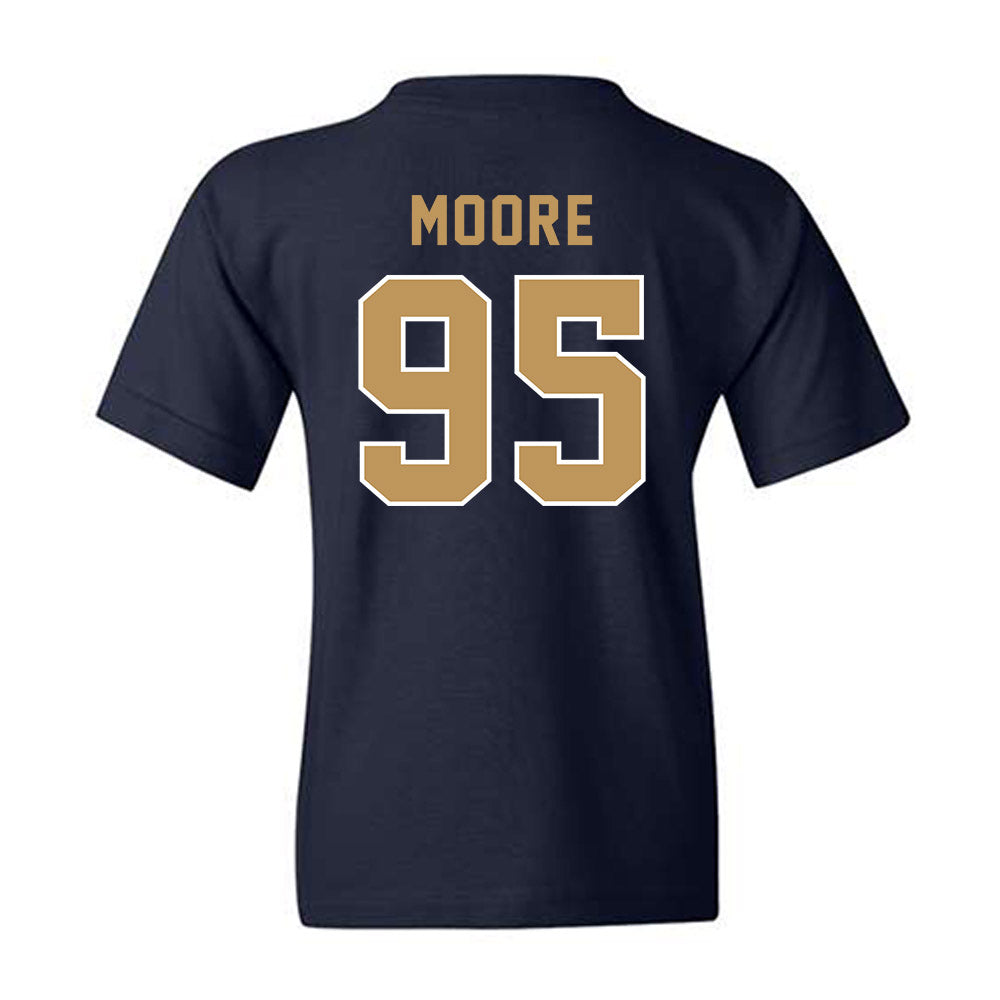Georgia Tech - NCAA Football : Jason Moore - Vintage Helmet Youth T-Shirt-1