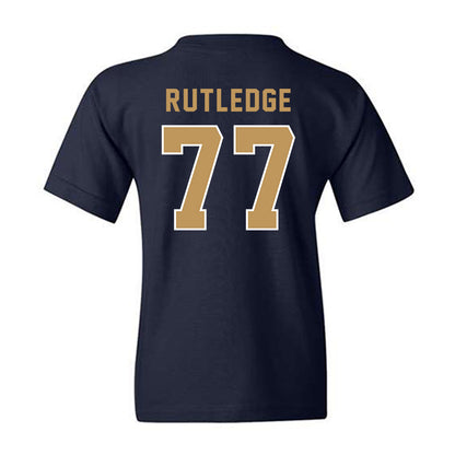 Georgia Tech - NCAA Football : Keylan Rutledge - Vintage Helmet Youth T-Shirt-1