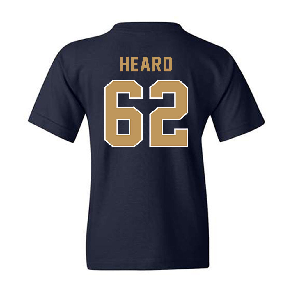 Georgia Tech - NCAA Football : Courtlin Heard - Vintage Helmet Youth T-Shirt-1